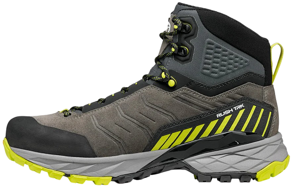 Ботинки Scarpa Rush Trk Gtx Titanium/Lime - Фото 6 большая