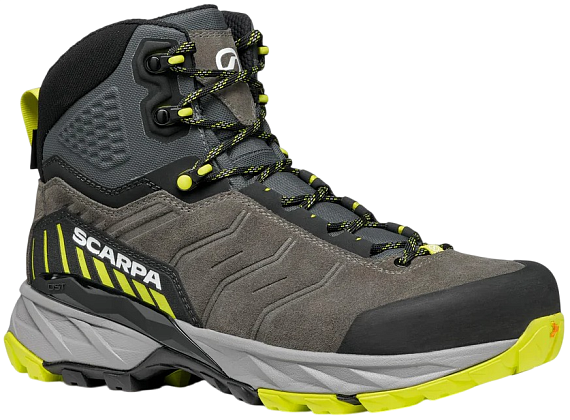 Ботинки Scarpa Rush Trk Gtx Titanium/Lime - Фото 7 большая