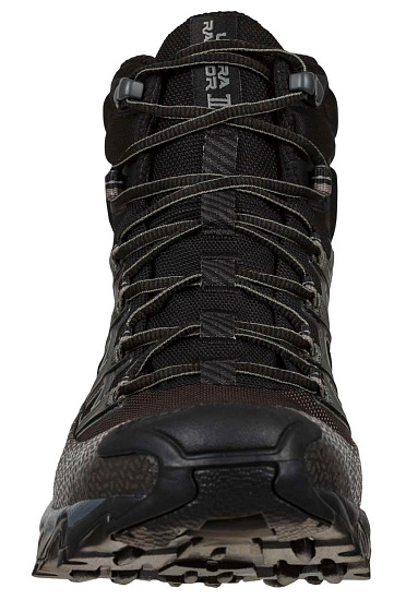 Ботинки мужские La Sportiva Ultra Raptor II Mid Wide Gtx Black/Clay - Фото 3 большая