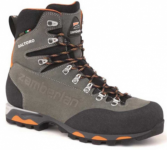 Ботинки мужские Zamberlan Baltoro Gtx Rr Graphite/Black - Фото 1 большая