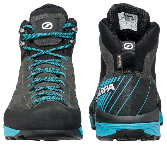 Ботинки мужские Scarpa Mescalito Trk 2 Gtx Shark/Azure - Фото 3 большая