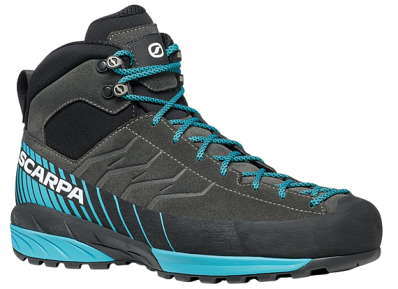 Ботинки мужские Scarpa Mescalito Trk 2 Gtx Shark/Azure - Фото 6 большая