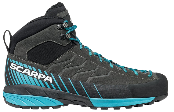Ботинки мужские Scarpa Mescalito Trk 2 Gtx Shark/Azure - Фото 1 большая