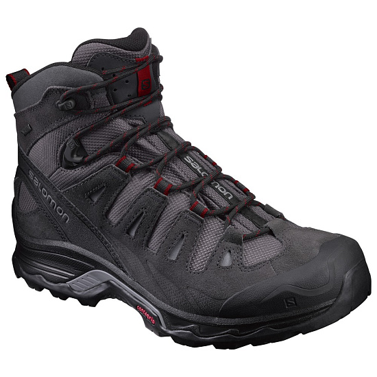 Ботинки мужские Salomon Quest Prime GTX Magnet/Black/Red - Фото 1 большая