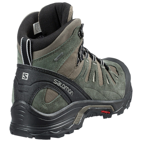 Ботинки мужские Salomon Quest Prime GTX Magnet/Black/Red - Фото 4 большая