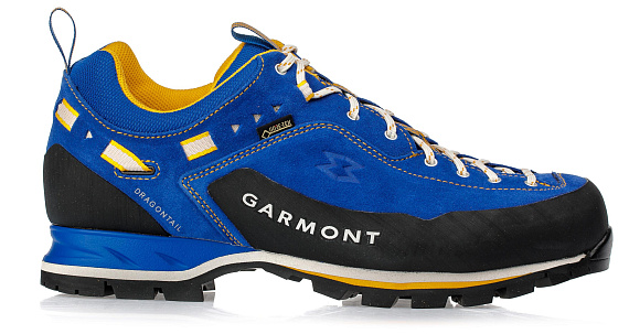 Ботинки мужские Garmont Dragontail MNT GTX Sky Blue/Yellow - Фото 1 большая