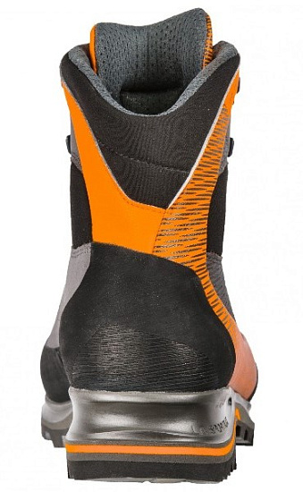 Ботинки мужские La Sportiva Trango TRK Leather GTX Carbon/Pumpkin - Фото 3 большая
