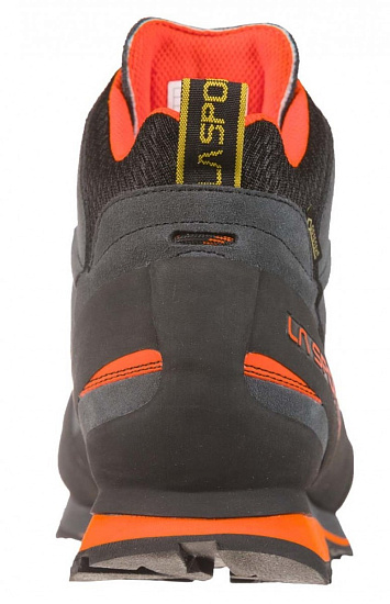 Ботинки мужские La Sportiva Boulder X Mid Gtx Carbon/Flame - Фото 4 большая