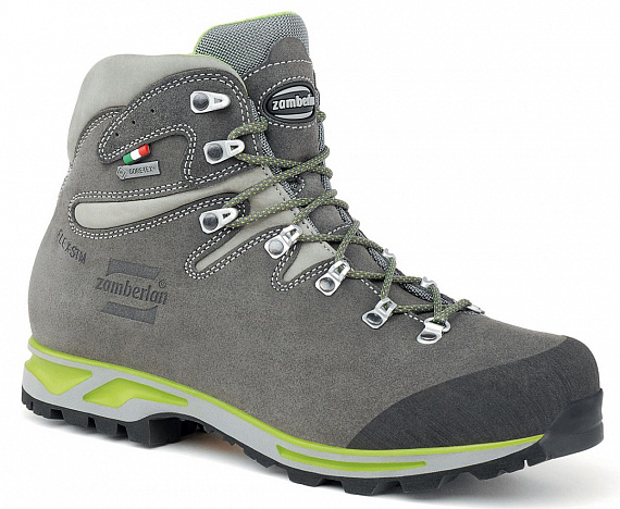 Ботинки мужские Zamberlan 900 Rolle GTX Graphite/Acid Green - Фото 1 большая