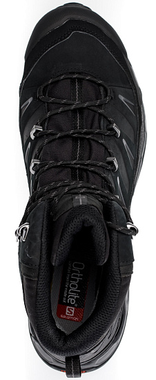 Ботинки мужские Salomon X Ultra Trek GTX Black/Black/Magnet - Фото 5 большая