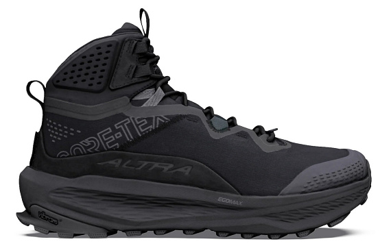 Ботинки мужские Altra Olympus 7 Mid Gtx Black/Black/Dark Shadow - Фото 1 большая