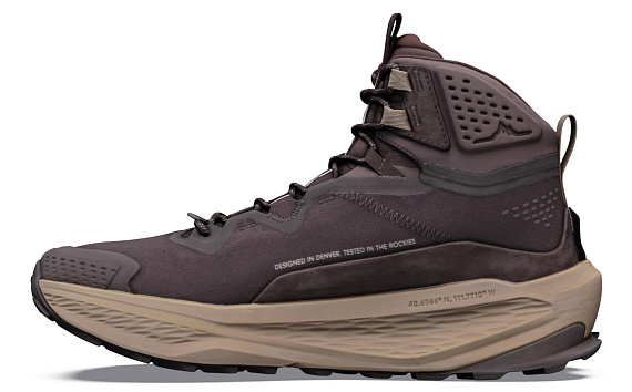 Ботинки мужские Altra Olympus 7 Mid Gtx Chocolate Brown/Brown - Фото 4 большая