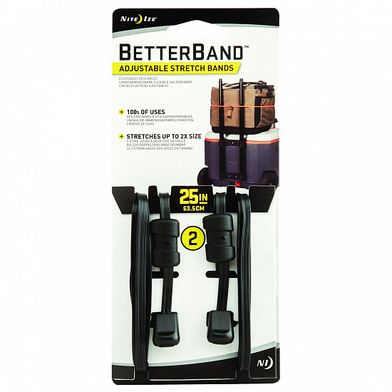 Эластичный хомут Nite Ize BetterBand® 25" Black - Фото 1 большая