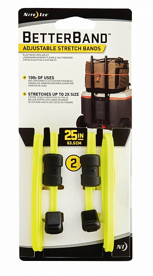 Эластичный хомут Nite Ize BetterBand 25 Yellow - Фото 1 большая