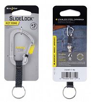 Брелок Nite Ize SlideLock Key Ring Stainless Steel