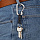 Брелок Nite Ize SlideLock Key Ring Stainless Steel - Фото 3 малая