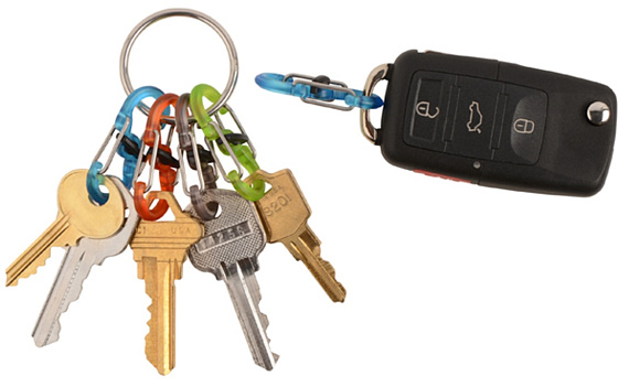 Брелок Nite Ize KeyRing Locker - Фото 4 большая