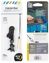 Крепление для верёвки Nite Ize CamJam Ring Cord Tightener + Webbing Sling Small