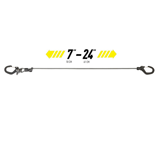 Такелажное крепление Nite Ize CamJam SlideLock Adjustable Bungee Small - Фото 2 большая