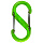 Карабин Nite Ize S-Biner #2 Lime - Фото 2 малая