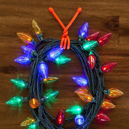 Гибкие стяжки Nite Ize Gear Tie 18", 2 шт оранжевый - Фото 9 большая