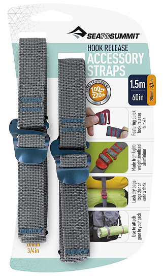 Стропа Sea to Summit Accessory Strap Hook 20мм 1,5м - Фото 1 большая