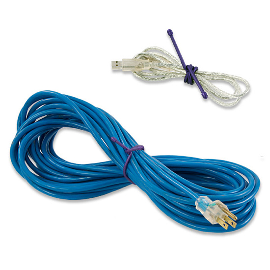 Гибкие стяжки Nite Ize Gear Tie 12" (2 шт.) красный - Фото 5 большая