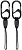 Карабин металлический Nite Ize G-Series Mini Lanyard (2шт) Чёрный - Фото 6 малая