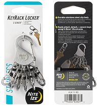 Брелок Nite Ize KeyRack Locker S-Biner Steel