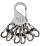 Брелок Nite Ize KeyRack Locker S-Biner Steel - Фото 2 малая
