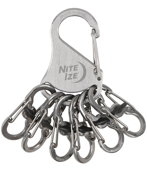 Брелок Nite Ize KeyRack Locker S-Biner Steel - Фото 2 большая