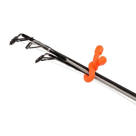 Гибкие стяжки Nite Ize Gear Tie 3" 4 шт Оранжевый - Фото 4 большая