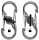 Карабин Nite Ize S-Biner MicroLock (2шт) Steel  - Фото 2 малая