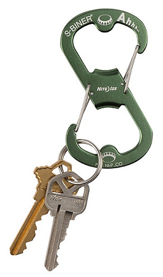 Брелок для ключей Nite Ize Ahhh Aluminum Bottle Opener Blue - Фото 2 большая