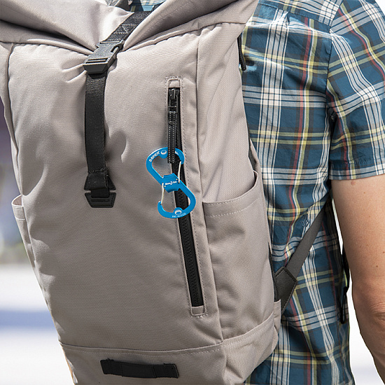 Брелок для ключей Nite Ize Ahhh Aluminum Bottle Opener Blue - Фото 3 большая