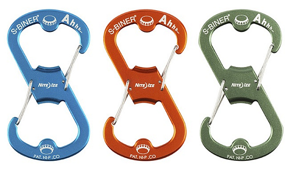 Брелок для ключей Nite Ize Ahhh Aluminum Bottle Opener Orange - Фото 6 большая