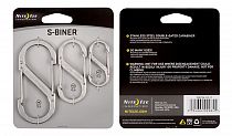 Карабин Nite Ize S-Biner Stainless Steel (3шт)