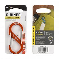 Карабин Nite Ize S-Biner Aluminum #3 Orange