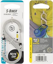 Карабин Nite Ize S-Biner® SlideLock® Stainless Steel #4