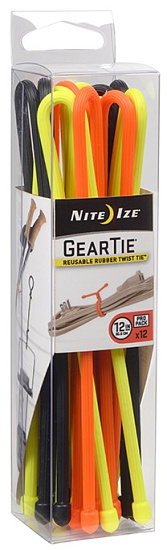 Хомуты Nite Ize Gear Tie® ProPack 12" Multicolor - Фото 1 большая