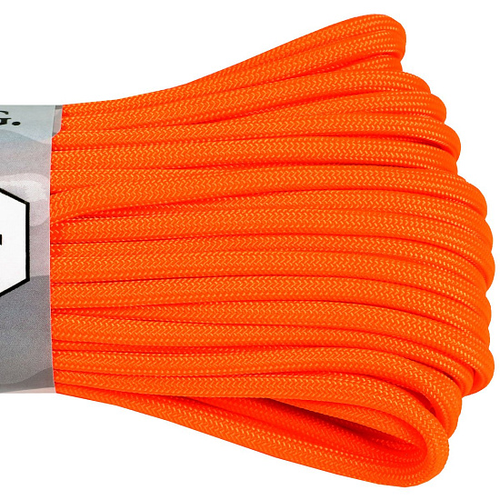 Паракорд Atwood Rope 550 Neon Orange - Фото 2 большая