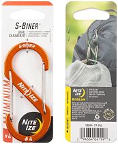 Карабин Nite Ize S-Biner Aluminum #4 Orange