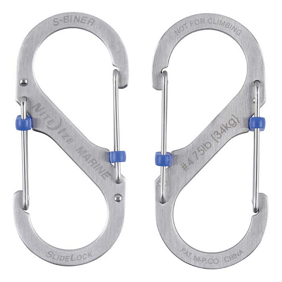 Карабин Nite Ize S-Biner Marine SlideLock #4 - Фото 2 большая