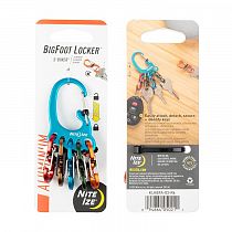 Брелок для ключей Nite Ize BigFoot Locker KeyRack Aluminum