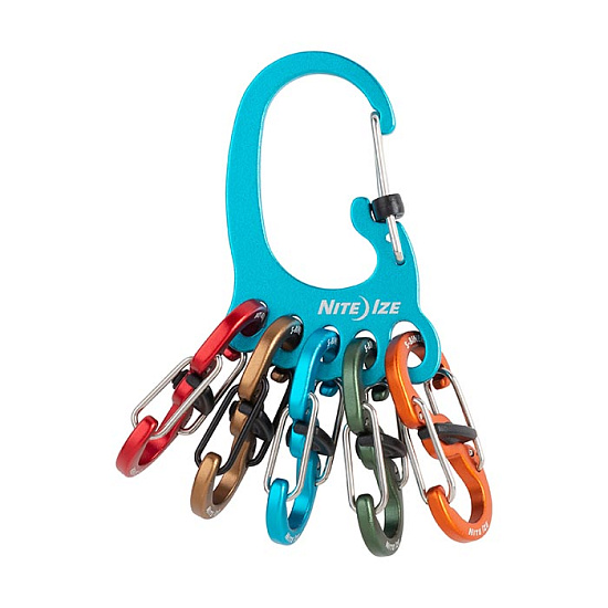 Брелок для ключей Nite Ize BigFoot Locker KeyRack Aluminum - Фото 2 большая