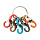 Брелок для ключей Nite Ize KeyRing Locker S-biner Aluminum - Фото 2 малая