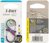 Карабин металлический Nite Ize S-Biner SlideLock 2 Spectrum