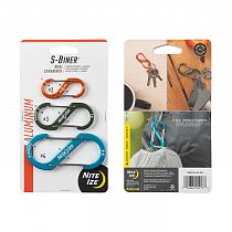 Карабин металлический Nite Ize S-Biner Carabiner 2,3,4