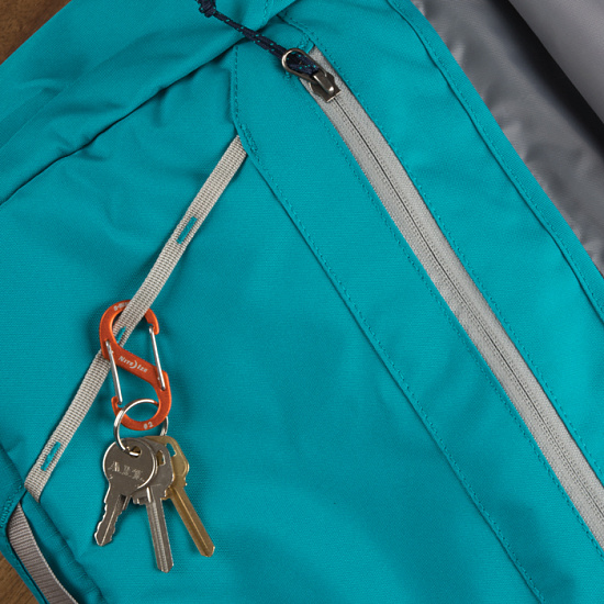 Карабин Nite Ize S-Biner® Aluminum #4 Charcoal - Фото 4 большая