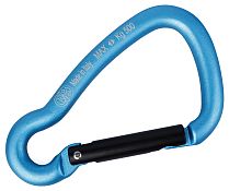 Карабин Kong Harness Alu 8мм Cyan/Black